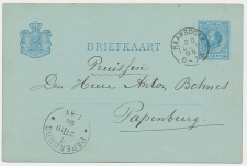 Kleinrondstempel Raamsdonk - Duitsland 1886