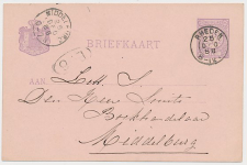 Kleinrondstempel Rheden 1888