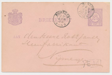 Kleinrondstempel Renkum 1888
