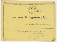Kleinrondstempel Spijkenisse 1886