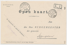 Kleinrondstempel Slochteren 1900