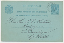 Kleinrondstempel Sas van Gent - Belgie 1892