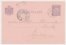 Kleinrondstempel Soesterberg 1897 - Afz.: Brievengaarder