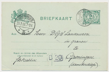 Kleinrondstempel Spijk (Gron:) 1908