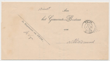 Kleinrondstempel Twisk 1899
