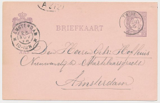 Kleinrondstempel Twisk 1898