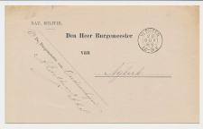 Oudenrijn - Kleinrondstempel Vleuten 1889
