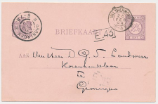 Kleinrondstempel Valthermond 1899