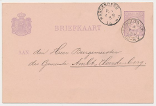 Kleinrondstempel Veenhuizen (Dr:) 1888