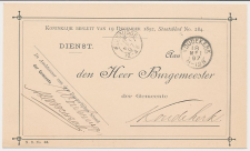 Kleinrondstempel Woubrugge 1897