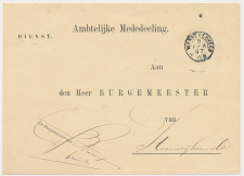 Kleinrondstempel Wanneperveen 1897