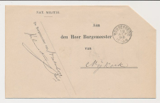 Kleinrondstempel Woudenberg 1896