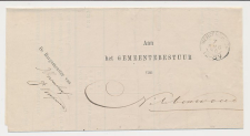 Kleinrondstempel Wervershoof 1886