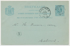 Wittem - Kleinrondstempel Wijlre - Belgie 1888