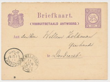 Kleinrondstempel Wemeldinge 1881