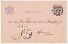 Hernen - Kleinrondstempel Wijchen 1885