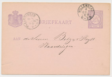 Kleinrondstempel Willemstad 1889
