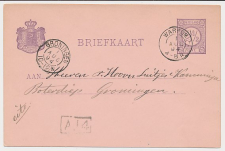 Kleinrondstempel Warfum 1894