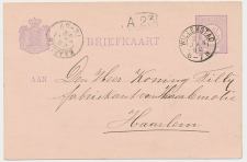 Kleinrondstempel Willemstad 1892