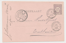 Kleinrondstempel Wagenberg (N:B:) 1891