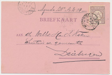 Kleinrondstempel Westbroek 1897