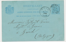 Kleinrondstempel Wijlre - Belgie 1892
