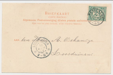 Kleinrondstempel Wassenaar 1902