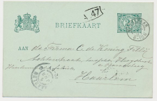Kleinrondstempel Wassenaar 1901