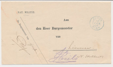 Kleinrondstempel Zuilen 1892 - Stempelkleur Blauw