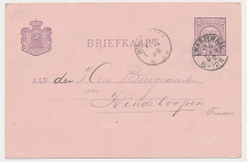Kleinrondstempel Zwartewaal 1896