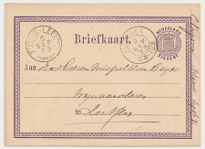 Idaard - Trein takjestempel Zutphen - Leeuwarden 1873