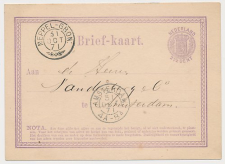 Assen - Trein takjestempel Meppel - Groningen 1871