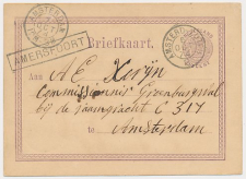 Trein Haltestempel Amersfoort 1874