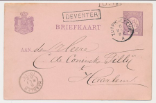 Trein Haltestempel Deventer 1882