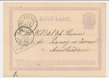 Trein Haltestempel Elburg 1872