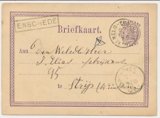 Trein Haltestempel Enschede 1876