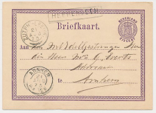 Trein Haltestempel Heerenveen 1873