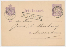 Trein Haltestempel Hilversum 1879