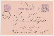 Trein Haltestempel Hoorn 1885