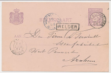 Trein Haltestempel Helder 1889