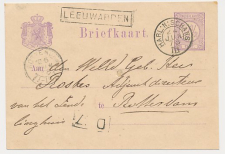 Trein Haltestempel Leeuwarden 1878
