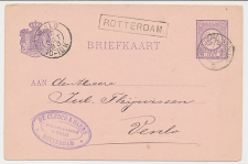 Trein Haltestempel Rotterdam 1883