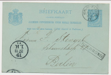 Reuver - Trein Haltestempel Roermond 1888