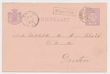 Trein Haltestempel Wijchen 1886