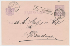 Trein Haltestempel Zaltbommel 1889