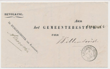 Zaandijk - Trein kleinrondstempel Amsterdam - Uitgeest III 1878