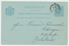 Trein kleinrondstempel Groningen - Zutphen E 1890 