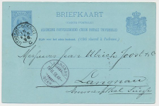 Trein kleinrondstempel Utrecht - Bokstel C 1898