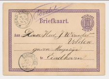 Geschreven haltenaam  Boxtel - Eindhoven 1873