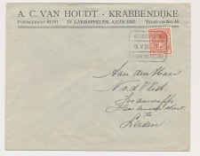 Treinblokstempel : Vlissingen - s Hertogenbosch II 1930    